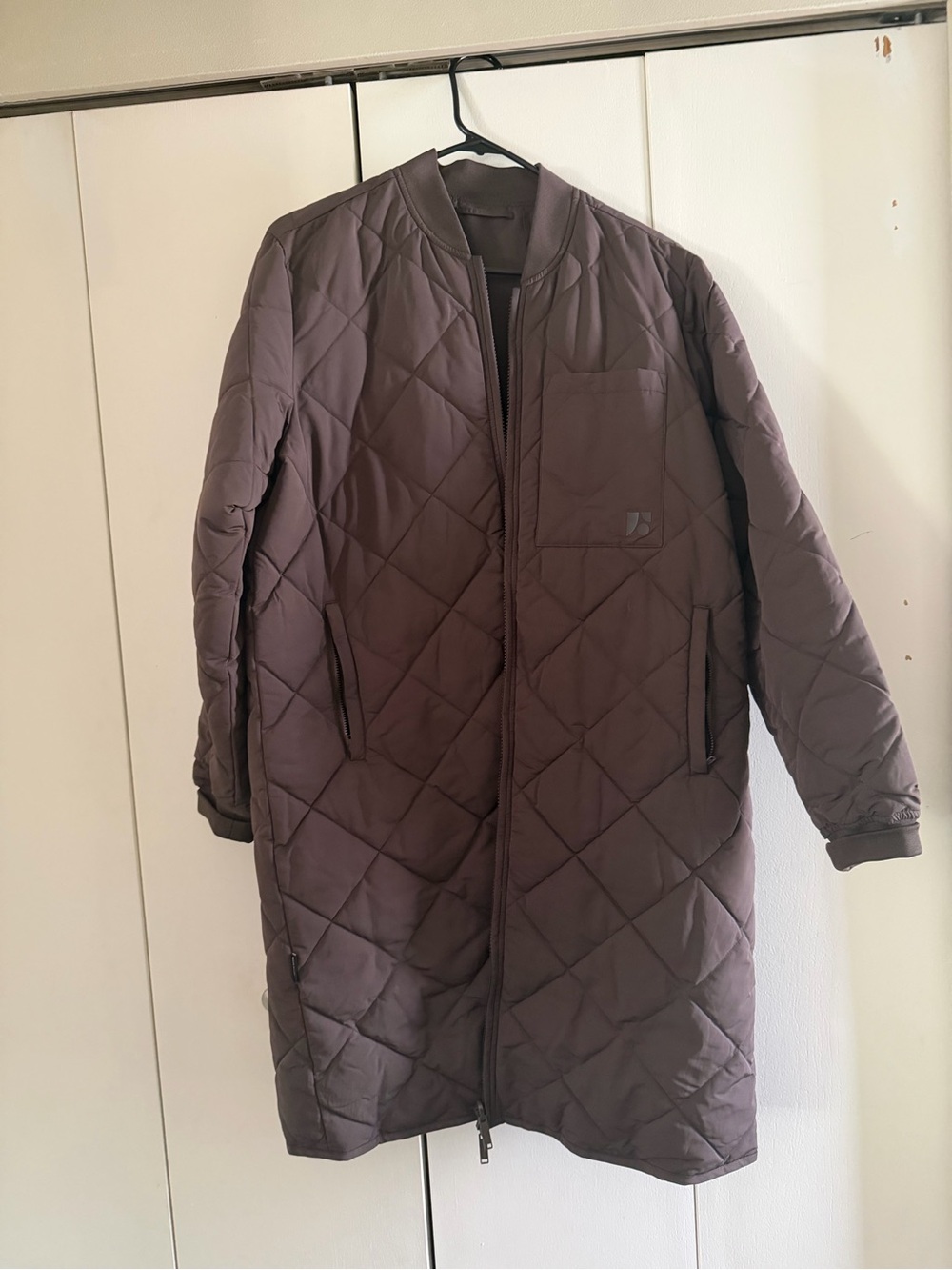 Long reversible bomber jacket from Frank & Oak